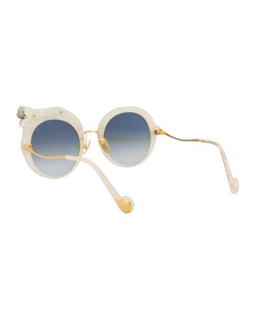 Anna Karin Karlsson Green Sunglasses Rose Et La Roue Crystal 08