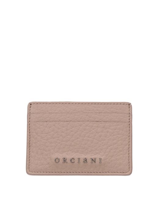 Orciani Gray Geldbörsen Pulver