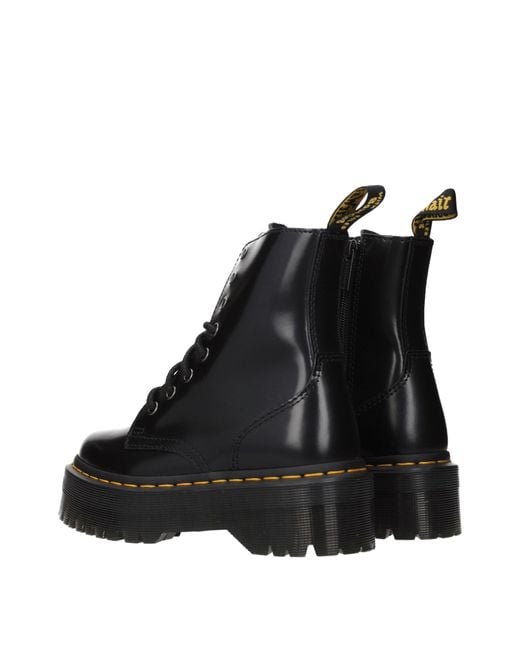 Dr. Martens Black Dr. Martens Stivaletti Donna Pelle Nero for men