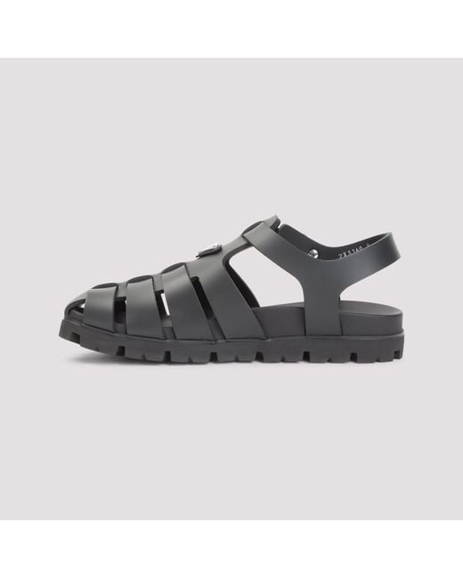 Prada Black Sandals