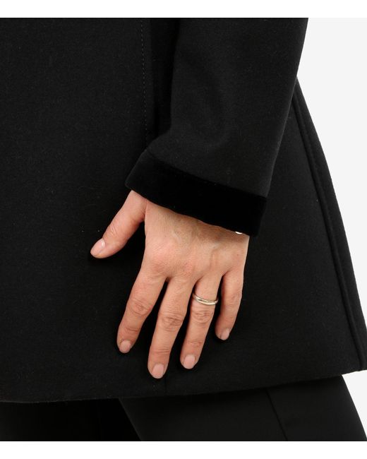 Abrigos Negro Fay de color Black