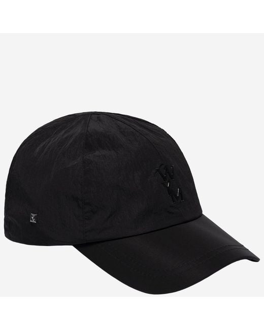 Wooyoungmi Black Baseball Cap Nylon for men
