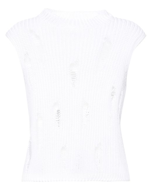 Top di Gauchère in White