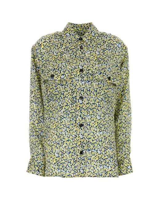 Bottega Veneta Green Shirts