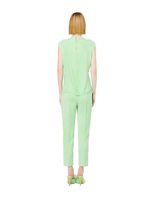 Pinko Green Parano Trousers