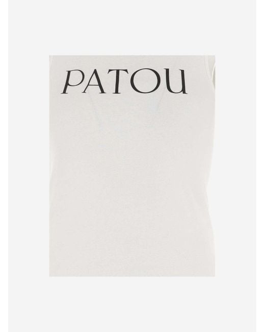 Patou White Tank Top