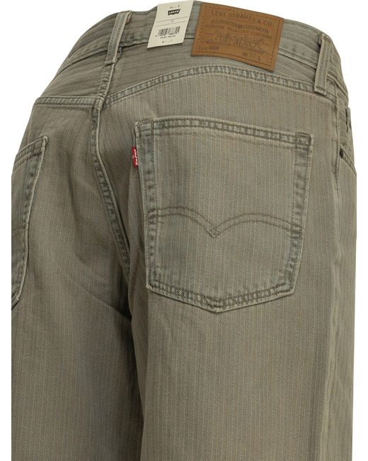 Levi's Green "468 Stay Loose" Five Pocket Shorts