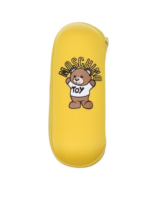 Moschino Yellow Polyester Umbrella
