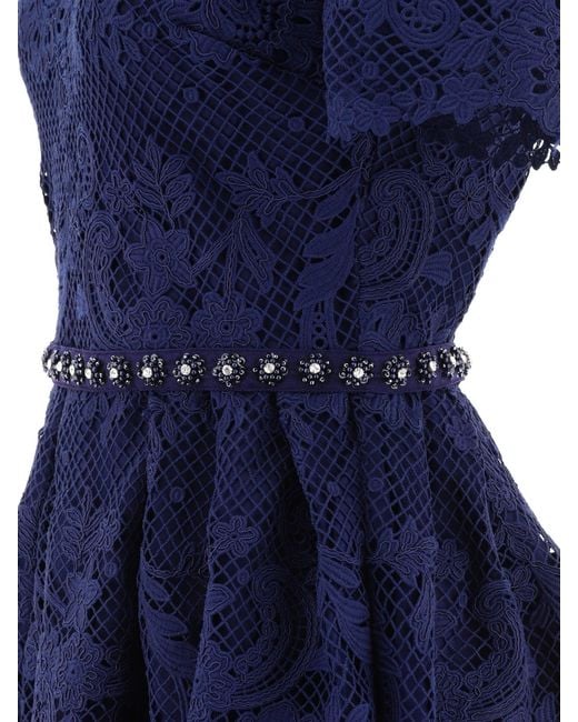 Self-Portrait Blue Self Portrait Dresses