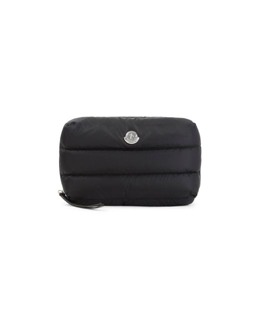 Moncler Black Caradoc Wash Bag for men