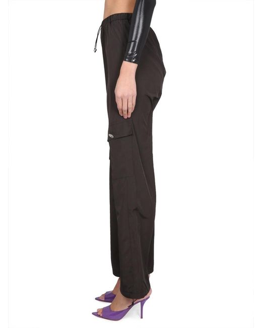 NOT AFTER TEN Black Nicht nach zehn Hosen mit Gummiband