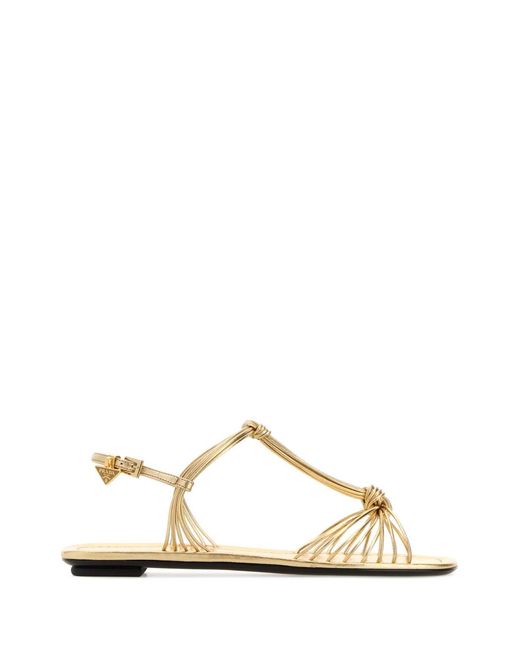 Prada Multicolor Ankle Strap Sandals