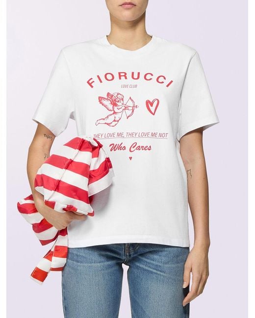 Fiorucci White T Shirts And Polos