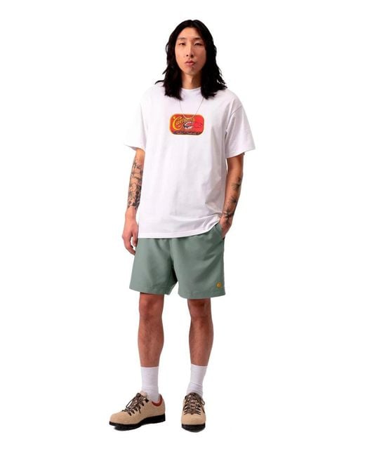 Carhartt Green Chase Swim Trunks