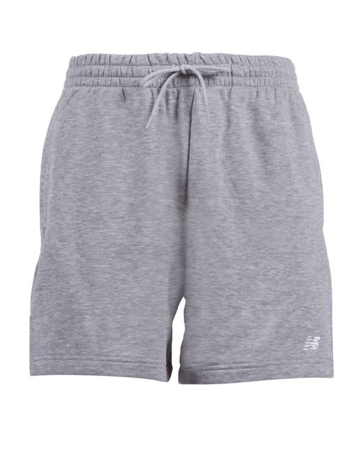 New Balance Gray Sport Essentials French Terry Short 7 Athletic