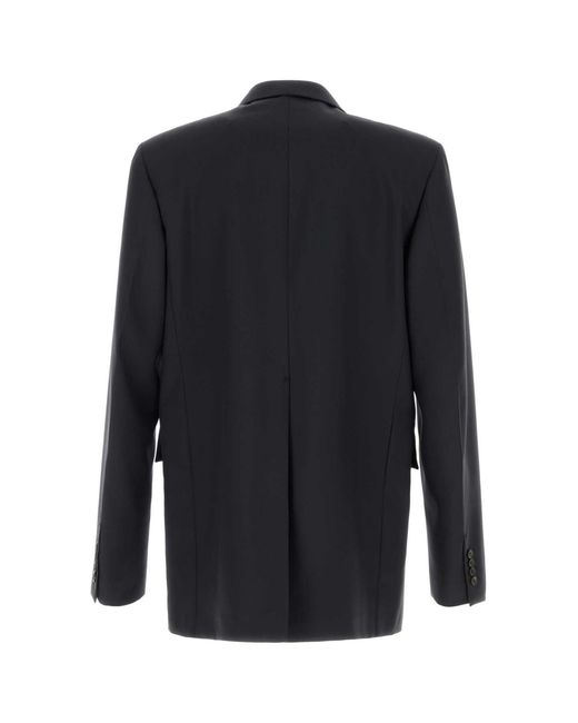 Gucci Black Graphite Twill Blazer for men