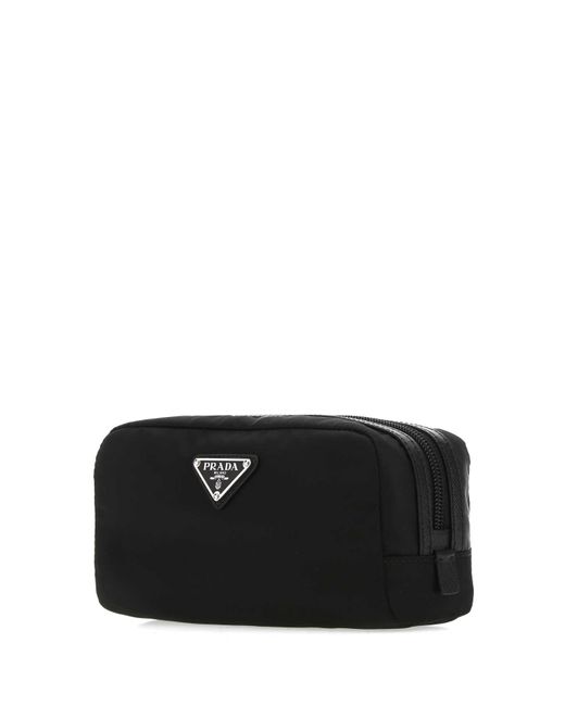 Prada Black Re Nylon Beauty Case