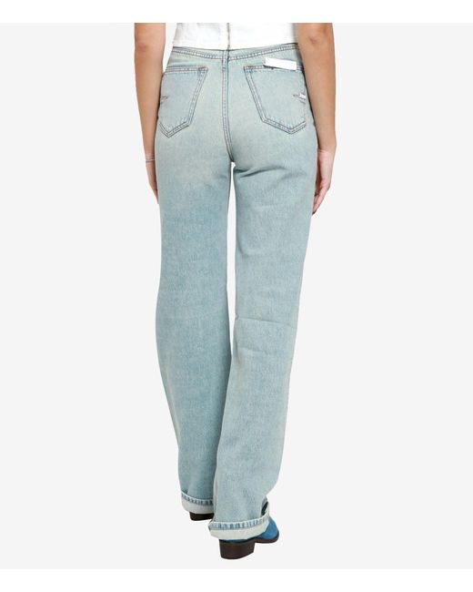 Grifoni Jeans Licht Denim in het Blue