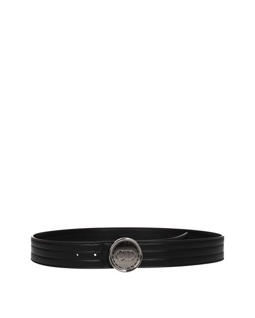 Dior Black Cinture Uomo Pelle Nero