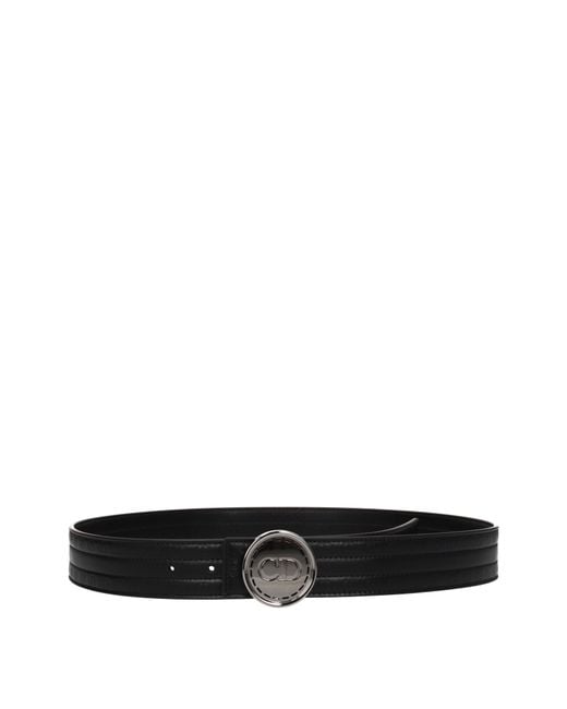 Dior Black Cinture Uomo Pelle Nero