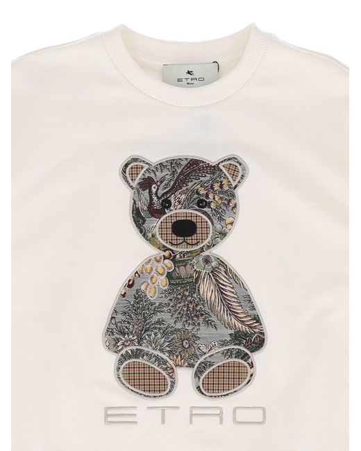 Sweat Etro en coloris White