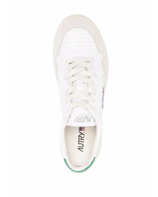 Autry Turnschuhe mit Anwendung in White für Herren