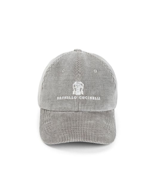Brunello Cucinelli Gray Cap