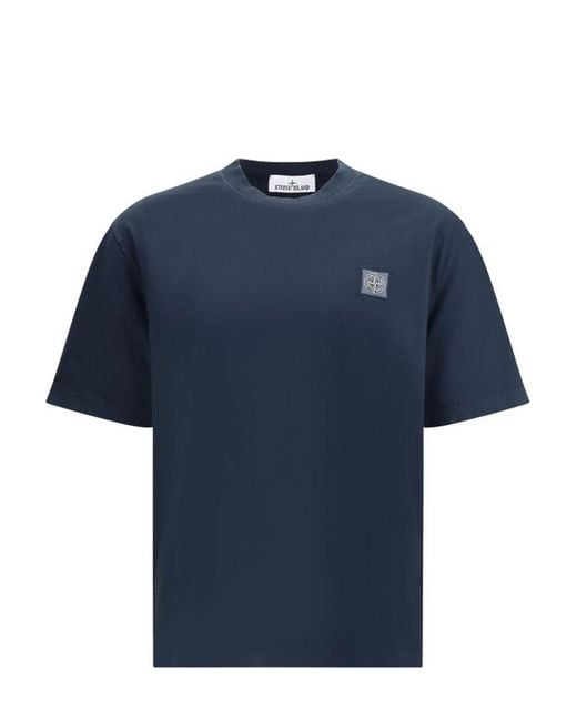 Stone Island T -Shirts und Polos Blau in Blue für Herren