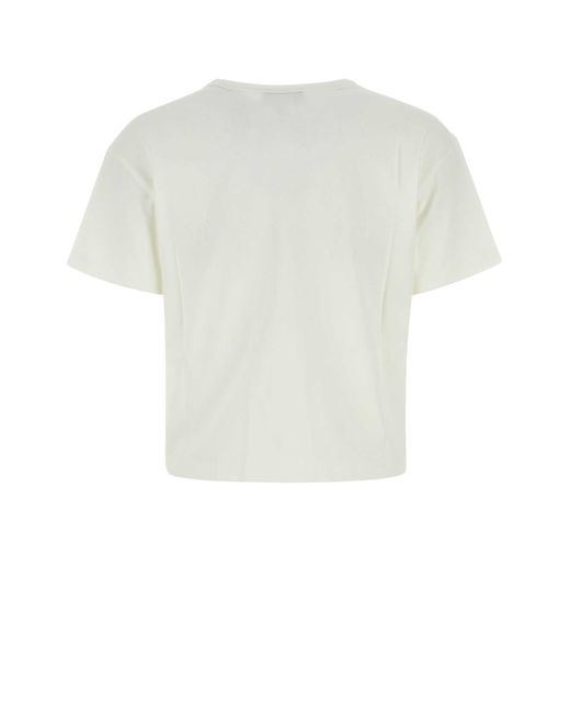 A.P.C. White 'Boxy Petit Vpc' T-Shirt