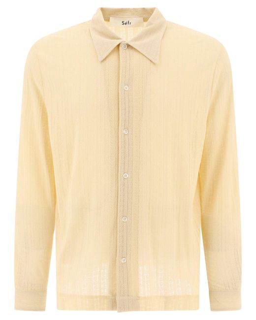 "Ripley" chemise Séfr pour homme en coloris Natural