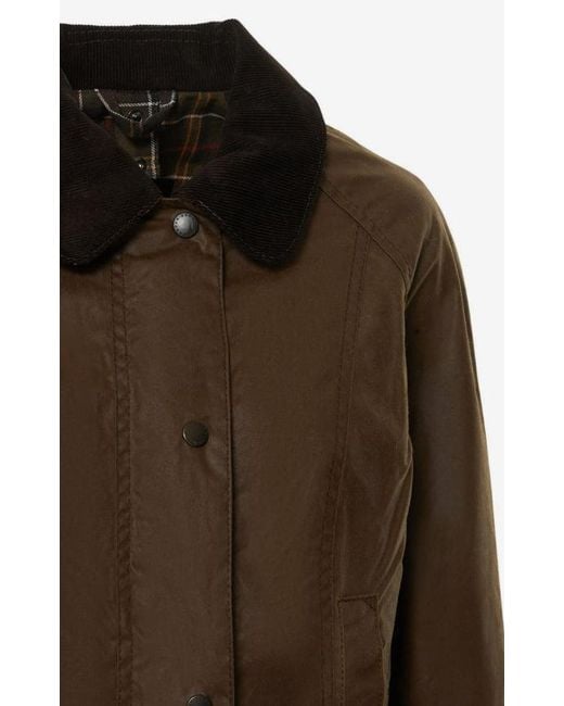Barbour Brown Beadnell Wax Jacket