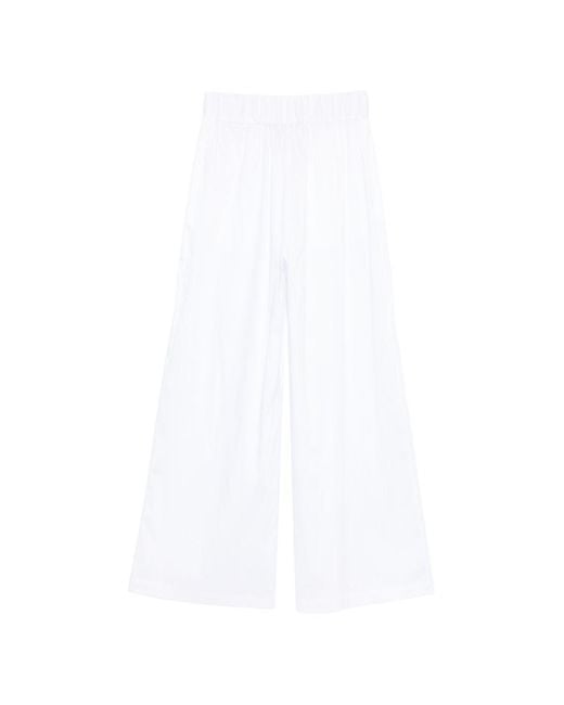 Semicouture White Trousers