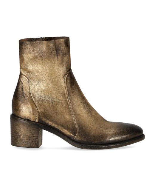 Strategia Brown Gemma Heeled Ankle Boot for men