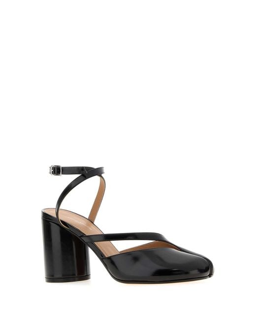 Maison Margiela Black Tabi Sandal Pump H80