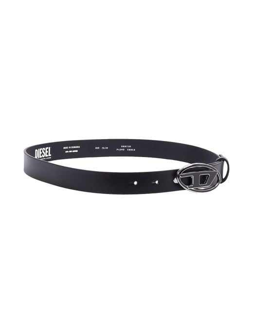 DIESEL Black Low Belts