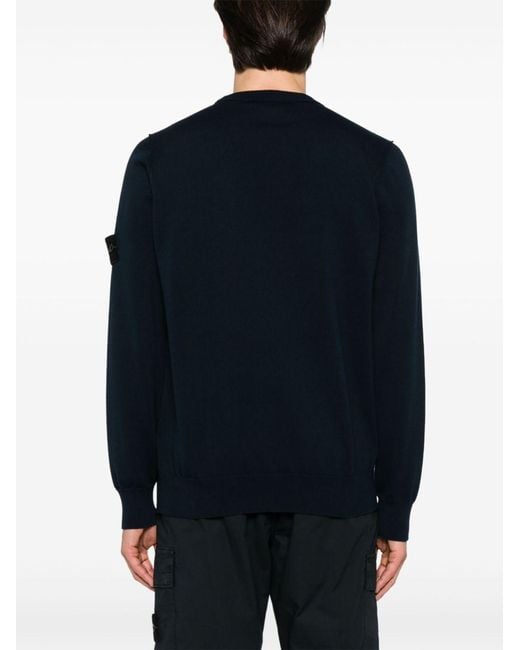 Stone Island Blue Sweaters for men