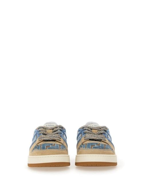 Fendi Blue Match Sneakers