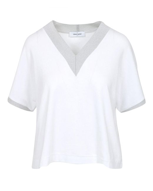 Gran Sasso Sweaters White