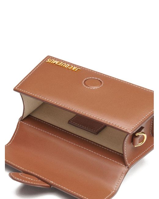 Jacquemus Brown Le Bambino Leather Handbag