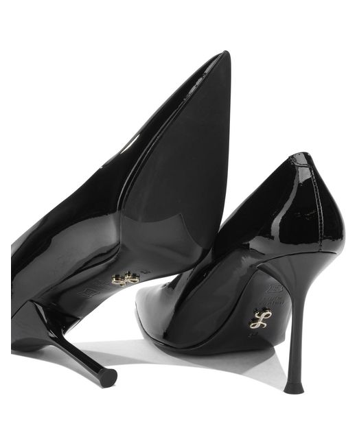 Sergio Levantesi Black Dekolleté "Musa 90 mm"