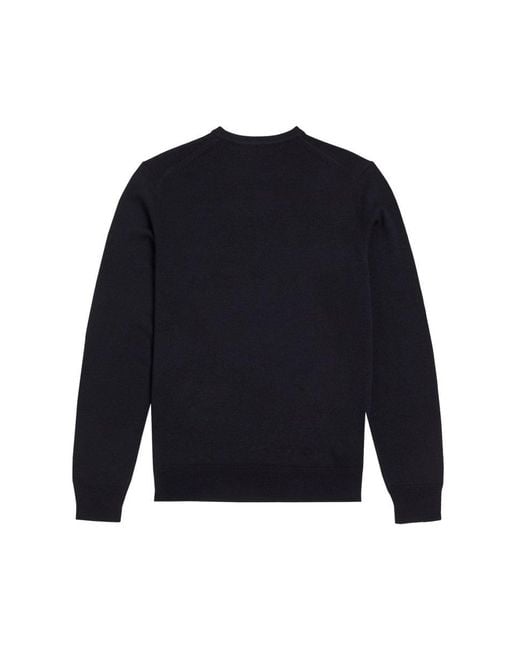 Fred Perry Blue Jersey With Logo for men