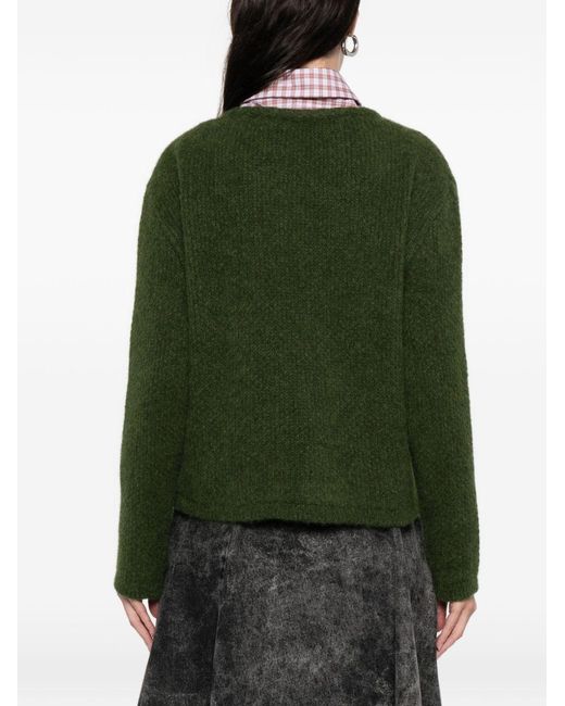 LN22 Green Front Fastening Jacket