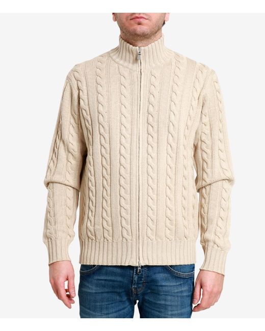 Filippo De Laurentis Natural Sweaters for men