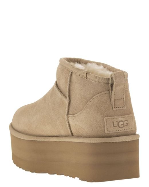 Ugg Brown Ultra Mini Classic