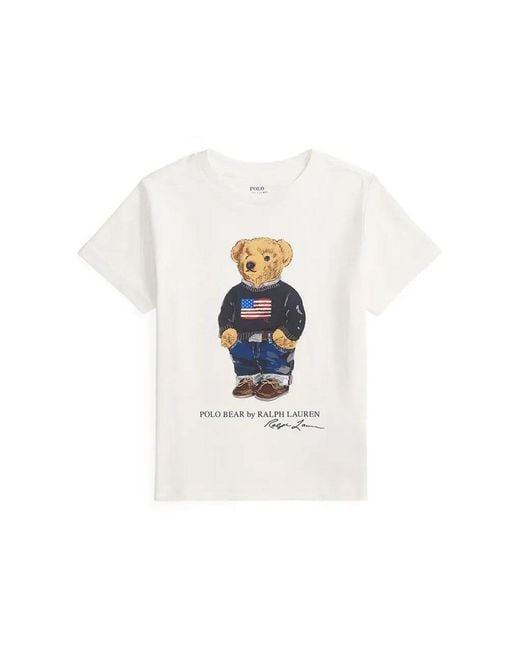 Polo Ralph Lauren White Bear T-Shirt