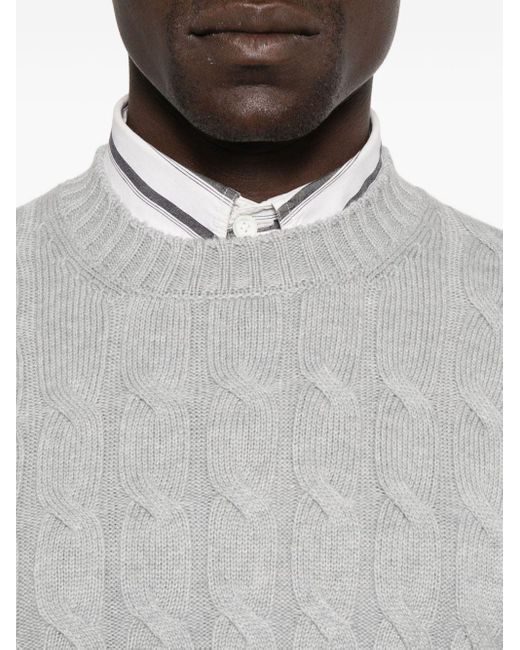 Gran Sasso Pullover grau in Gray für Herren