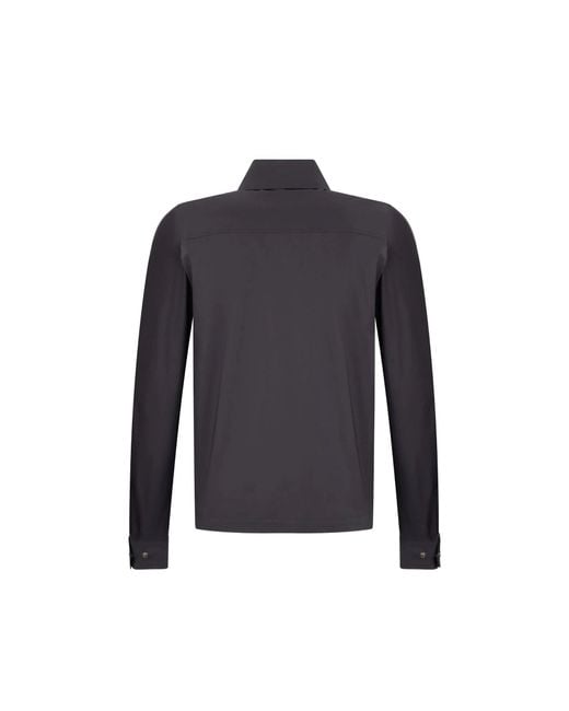 Herno Blue Shirt Jacket