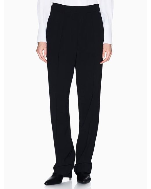 ARMANI EXCHANGE Black Trousers