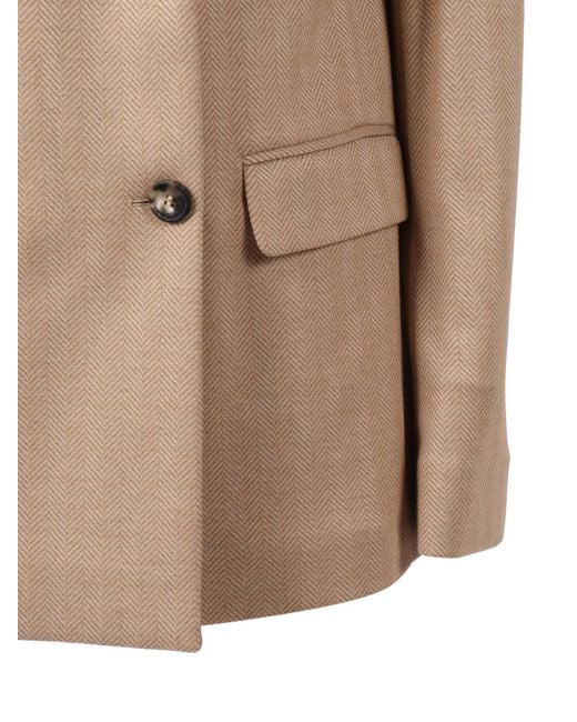 Max Mara Natural Jersey Jacket From Albania