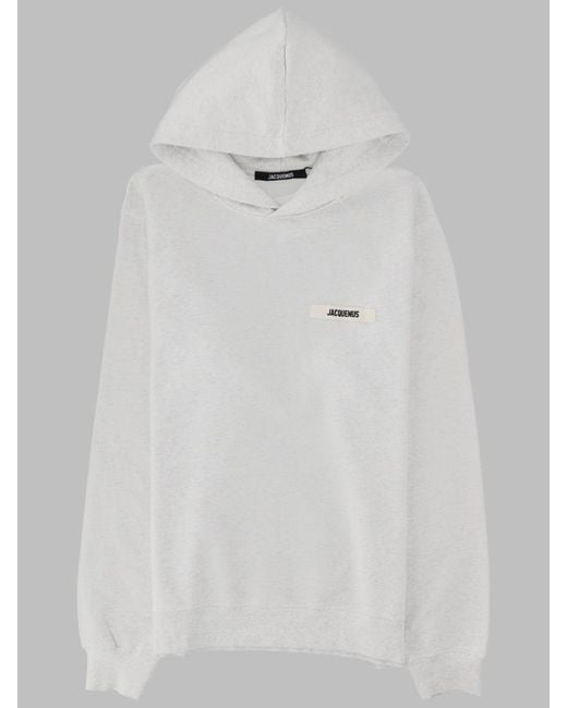 Jacquemus White Sweatshirt for men